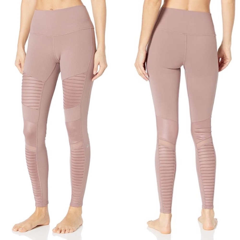 Alo Yoga Moto High Rise leggings